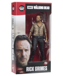 Alternative view of McFarlane Toys The Walking Dead TV Rick Grimes 7” Collectible Action Figure