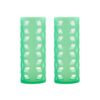 Pratico Kitchen Glass Bottle Silicone Sleeves for Epica, Aquasana, Estilo and Similar Style Bottles, 2 Pack, Green 2 Pack - Green 38 61MZJsL5aBL