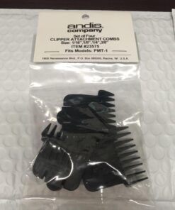 Andis Snap-on Blade Attachment Combs 4-comb Set, 1 count 4 Piece Assortment 39 61MZhbUpExL