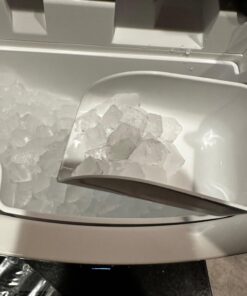 Nugget Ice Makers Countertop, 33 Lbs/Day Sonic Ice Maker, Countertop Ice Maker with Tooth-Friendly Chewable Ice, Soft Pebble Ice Maker with Self-Cleaning Function, VIVIDMOO 42 61MaIbzRW0L