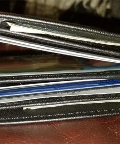 Alpine Swiss Mens RFID Blocking Leather Multi Card High Capacity Bifold Wallet One Size Black 24 61MaaFUJdCL