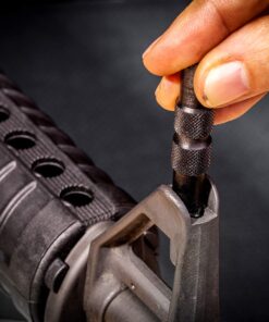 Real Avid Front Sight Adjuster: universal tool for adjusting A1 and A2 Type Front Sights (4-prong and 5-prong BUIS), Black/Tan 29 61MasHVg SL