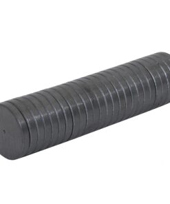 Creative Hobbies Ceramic Industrial Magnets - 1 Inch (25mm) Round Disc - Ferrite Magnets Bulk for Crafts, Science, Refrigerator or Whiteboard - 25 Piece Pack 16 61MbfjA7Z3L