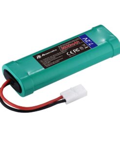 Powerextra 7.2V 3600mAh High Capacity Rechargeable 6-Cell NiMH RC Battery Pack with Standard Tamiya Connectors Compatible RC Cars, RC Truck, RC Airplane, RC Helicopter, RC Boat 16 61McL1bS3ML