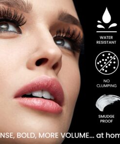 3D Black Mascara for Volume & Length - Eyelash Growth Nourishing Base, Black Mascara Gel & Dry Fibers to create 3D Lengthening Effect. Non-Toxic & Cruelty Free by Simply Naked Beauty 31 61MdGM6TjL 2
