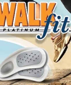 WalkFit Platinum Foot Orthotics Plantar Fasciitis Arch Support Insoles Relieve Foot Back Hip Leg and Knee Pain Improve Balance Alignment Over 25 Million Sold (Men 12-12.5) Men 12-12.5 5 61MeHwwQ3BL