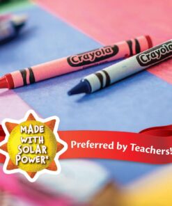 Crayola Crayons, 24 Count Pack, Assorted Colors, Art Supplies for Kids, Ages 4 & Up 15 61MeMoaRdvL 1