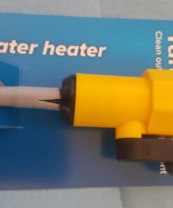 Camco Camper/RV Water Heater Tank Rinser | Improves Water Heater Function by Flushing Out Sediment | Easily Attaches to Standard Garden Hose & Features Convenient Shutoff Valve (11691) 18 61MeUX 1LL