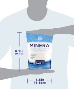 Minera Dead Sea Salt - 2 lb. Bag Fine Grain 24 61Mf9GZn4L