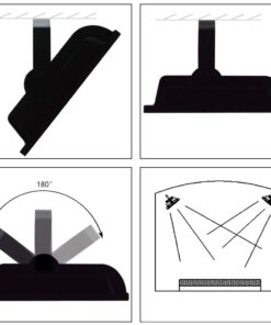 ZHMA 200W LED Flood Light Outdoor, 20000lm Super Bright Work Lights, IP66 Waterproof Security Light with Plug & Switch, 6500K White Spotlight for Garden, Yard, Garage, Basketball Court Lighting 200.0 Watts 13 61MfBkcj5tL