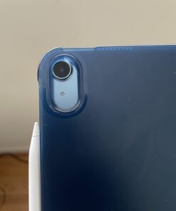 MoKo Case for iPad 10th Generation 10.9 inch 2022, Slim Stand Protective Cover with Hard PC Translucent Back Shell Cover for iPad 10th Gen 2022, Support Touch ID, Auto Wake/Sleep, Navy Blue 44 61MhyiIWsLL