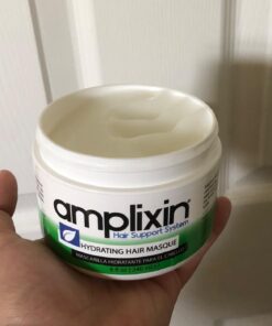 Amplixin Hydrating Hair Mask - Deep Conditioner Hair Treatment With Coconut & Argan Oil - Sulfate Free Hair Repair Conditioner For Men & Women With Dry, Damaged Hair, 8Oz 40 61MlV5FdiWL