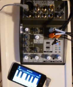 Behringer XENYX 502 Premium 5-Input 2-Bus Mixer with XENYX Mic Preamp and British EQ 17 61Mm6SKxdiL