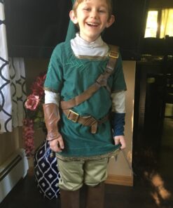 Link Prestige Legend of Zelda Nintendo Costume, Medium/7-8 M (7-8) 32 61Mney6ZzqL