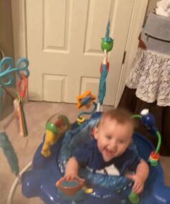 Baby Einstein Neptune's Ocean Discovery Activity Jumper, Ages 6 months +, Max weight 25 lbs., Unisex 42 61MpPkJ3uZL