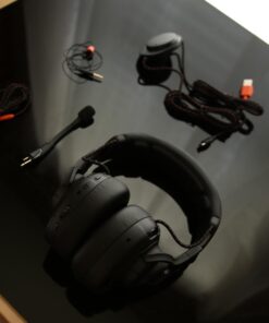 JBL Quantum ONE - Over-Ear Performance Gaming Headset with Active Noise Cancelling (Wired) - Black, Large Headphones 80 61Mq5utAE7L