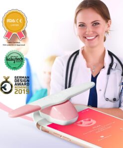 Eveline Digital Ovulation Test Predictor Kit - Easy at Home Ovulation Test Strips with Smart Scanner, Digital Results on Eveline App, 1 Cycle Supply Pregnancy Must-Haves - 99% Accuracy, 5 LH Strips 1 Count (Pack of 1) 22 61MqDNSPYoL