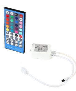 Alternative view of SUPERNIGHT RGBW LED Light Strip Remote Controller, 40 Keys IR Remote Controller Replacement for SMD 3528 5050 Flexible LED Strip Lights
