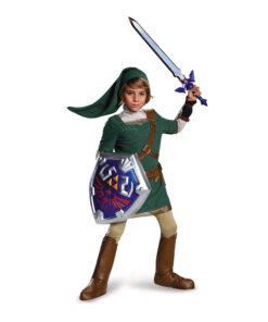 Link Prestige Legend of Zelda Nintendo Costume, Large/10-12 L (10-12) 17 61MqvTAhTL