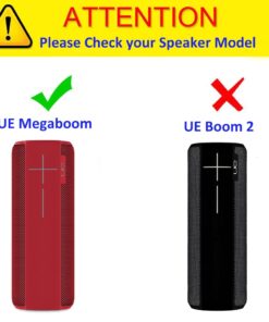 Alternative view of khanka Hard Travel Case Replacement for UE MEGABOOM Portable Waterproof & Shockproof Bluetooth Speaker