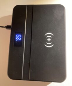 Portable Power Bank with AC Outlet, 83Wh/22500mAh 110V/85W Portable Laptop Charger Battery Bank, External Battery Pack Power Supply for Home Emergency Outage, Outdoor Camping RV Trip Adventure Red 76 61MrciY2XL