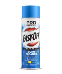 Easy-Off-74017 Professional Fume Free Max Oven Cleaner, Lemon 144 oz (6 Cans x 24 oz) 20 - 30 ounces 13 61Mrhj0pudL