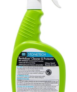 StoneTech Revitalizer Cleaner and Protector for Natural Stone Countertops and Surfaces, 24-Ounce Spray, Citrus Scent 24 Fl Oz (Pack of 1) 8 61MrijHfm6L