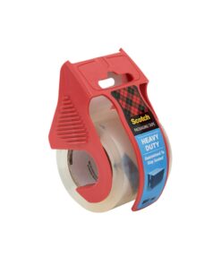 Scotch Heavy Duty Shipping Packaging Tape, 1.88"x 27.7 yd, Great for Packing, Shipping & Moving, Clear, 1 Dispensered Roll (142L) 33 61MsJ2cxUeL 1