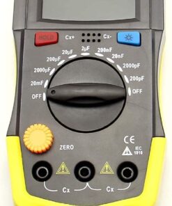Alternative view of LCD Digital Meter XC6013L Capacitance Capacitor Tester mF uF Circuit Gauge Capacitance Meter Tester