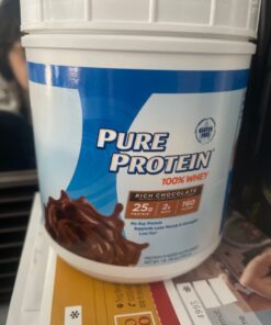 Pure Protein Powder, Whey, High Protein, Low Sugar, Gluten Free, Rich Chocolate, 1 lb (Packaging may vary) 1 Pound (Pack of 1) 29 61MuB0ap0L