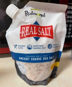 Redmond Real Sea Salt - Natural Unrefined Gluten Free, Coarse Salt with Coarse Grinder (Original Bundle) 19 61Mv4bL5amL
