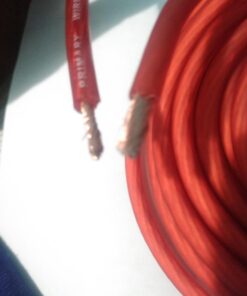 InstallGear 8 Gauge Amp Power Wire (25ft) Copper Clad Aluminum CAA - Automotive Wire, Car Amplifier Power & Ground Cable, Battery Cable, Car Audio Speaker Stereo, RV Trailer Wiring Welding Cable 8ga 25ft - Red 20 61MvXJffeEL