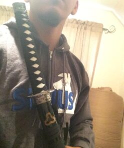 Munetoshi Hattori Hanzo Kill Bill Samurai Katana Sword with Devil Symbol Movie Replica 25 61MvdrTKDL