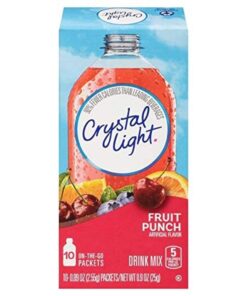 Alternative view of Crystal Light Fruit Punch Drink Mix, 0.9 Ounce (Pack of 6) 0.9 Ounce (Pack of 6)