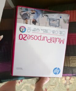 HP Printer Paper | 8.5 x 11 Paper | MultiPurpose 20 lb | 3 Ream Case - 1500 Sheets | 96 Bright | Made in USA - FSC Certified | 112530C 3 Ream | 1500 Sheets Letter (8.5 x 11) 19 61Mx3mAabiL