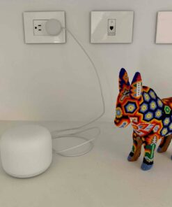 Google Nest WiFi - AC2200 (2nd Generation) Router and Add On Access Point Mesh Wi-Fi System (3-Pack, Snow) 3-Pack 22 61MxBikUTEL