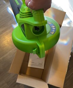 Greenworks 7 Amp 160 MPH/150 CFM Single Speed Electric Blower, 24012 36 61MxOaa cUL