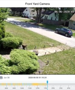 Zmodo Outdoor Security Cameras Wifi - 1080p Full HD Surveillance Cameras for Home Security with Night Vision, IP 66 Weatherproof, Plug-In, Motion Detection, 4 Pack 4 Count (Pack of 4) 40 61MyXuzSRJL