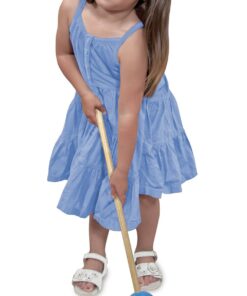 Melissa & Doug Dust! Sweep! Mop! 6-Piece Pretend Play Cleaning Set - Broom, Duster, Kid-Sized Cleaning Toys For Boys and For Girls 41 61N0K9O2EFL