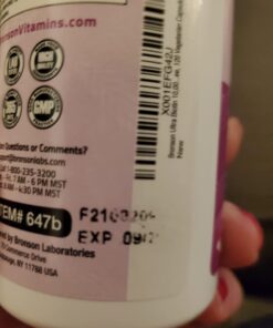 Bronson Ultra Biotin 10,000 Mcg Hair Skin and Nails Supplement, Non-GMO, 120 Vegetarian Capsules 120 Count (Pack of 1) 30 61N0kTWjC7L