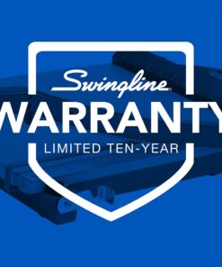 Swingline Paper Trimmer, Guillotine Paper Cutter, 12" Cut Length, 15 Sheet Capacity, with Laser, ClassicCut (9712) 9 61N2i876QYL