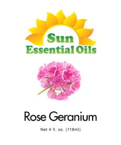 Sun Essential Oils 4oz - Rose Geranium Essential Oil - 4 Fluid Ounces 4 Fl Oz (Pack of 1) 8 61N32qC7AyL