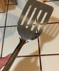 Chef Craft Heavy Duty Turner/Spatula, 13.5 inch, Stainless Steel 24 61N4IuCtj5L