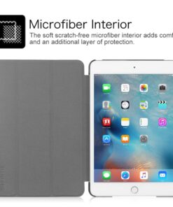 Fintie Case for iPad Mini 4 - Slimshell Lightweight Smart Stand Protective Cover with Auto Sleep/Wake Feature for iPad Mini 4 (2015 Release), Composition Book Black 26 61N5h7hnUNL