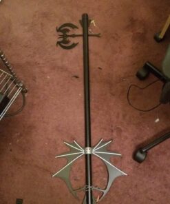 Pumpkin Hearts Oblivion Kingdom Keyblade Metal Replica Sword 15 61N5x6ccB1L