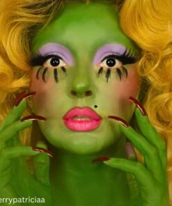 Alternative view of Mehron Makeup Color Cups | Stage, Foundation, Face Paint, Body Paint, Halloween | Face Paint Makeup | Greasepaint .5 oz (14 g) (Green) Green