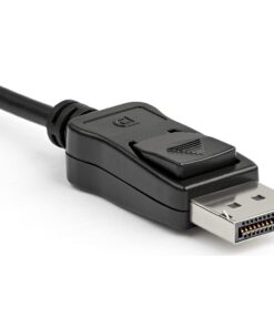 StarTech.com DisplayPort to HDMI Adapter - 4K 60Hz Active DP 1.4 to HDMI 2.0 Video Converter - DP to HDMI Monitor/TV/Display Cable Adapter Dongle - Latching DP Connector (DP2HD4K60S), Black 14 61N7WYO4EKL