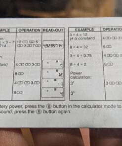 Casio Men's Vintage CA-53W-1CR Calculator Watch 46 61N7XWj4oDL