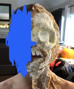 Kangaroo's Halloween Makeup Monster Liquid Latex I Quick Drying Liquid Latex Sfx Makeup Kit I Multi-Purpose Liquid Rubber White Face Paint for Zombie Makeup, Costume Makeup, Fake Scars 16oz Pint 35 61N7Xd7nvFL