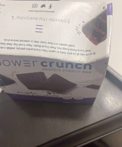 Power Crunch Protein Wafer Bars, High Protein Snacks with Delicious Taste, Triple Chocolate, 1.4 Ounce (12 Count) 12 Count (Pack of 1) 30 61N87DlWAmL
